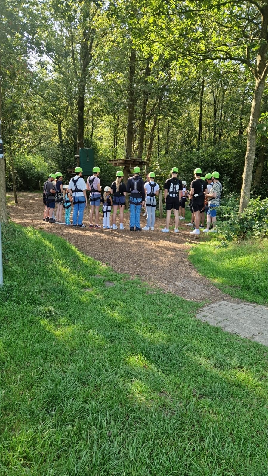 Familie kaart klimbos Overijssel